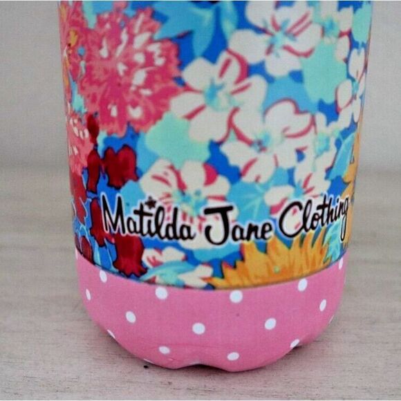 Matilda Jane 31805A Women's One Size Floral Scene Canteen Water Bottle - Picture 2 of 4